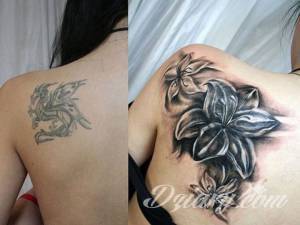 Tatuaże Pomoc przy przerobieniu tatuażu ... podsyłam pare pomysłów coverów oraz...