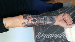 Tatuaże Czy znajdzie się ktoś ?! Śnieżynka moja jest już gotowa...