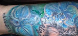 Tatuaże Gojenie Susze. Ale te strupy ani...