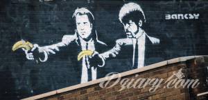 Tatuaże Banksy? Ktoś zna? Tą scenę chyba każdy zna;)