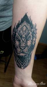 Tak wyglądał zaraz po wykonaniu,...