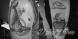 Tatuaże Tatuaż symbolizujący spokój i siłę Ten po prawej mi się...