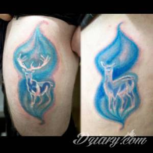Tatuaże Szukam tatuaży - patronusy Jeleń... To :D?