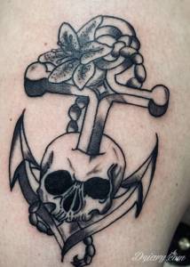 Tatuaże Czy ma to sens? Tym razem udo żony 🤪...