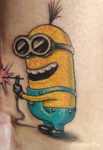 Tatuaże Problem z pierwszym tatuażem W studiu i to z...