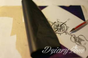 Witam. Jaka techniką odbijacie wzór,...