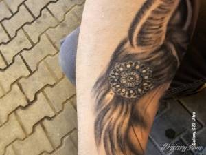 Tatuaże Wysypka? Potówki?  Witam robiłem tatuaz z miesiąc...