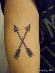 Tatuaże Cover  Wydziaraj drugą strzałę i będzie...