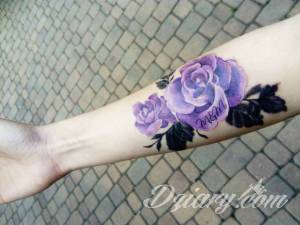 Tatuaże Problem ze skórą na tatuażu... Zdjęcie zaraz po