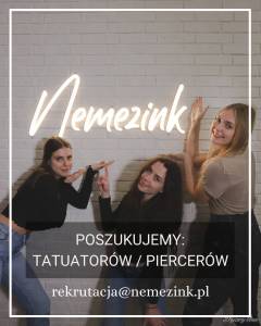Szukamy tatuatora/ piercera - Kraków