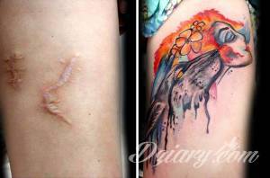 Blizny mogą przez całe życie... Ta artystka wykonuje darmowe tatuaże dla kobiet, które stały się ofiarami przemocy.