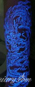 Tatuaże fluorescencyjne