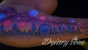 Tatuaże fluorescencyjne