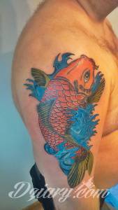 Koi Fish cover sztyletu step baj step:)