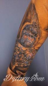 Część tatuażu z 1 sesji... goi się?