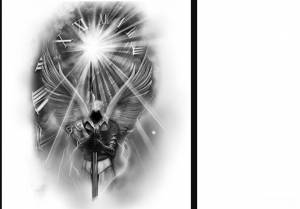 Cześć, zwracam się do Was... Połączenie motywów na jednej ręce