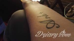 problem,tatuaż po ponad 6 miesiącach