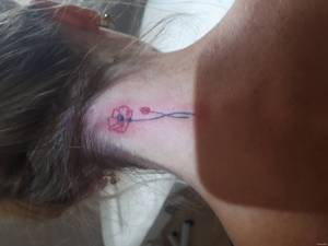 Tatuaż  na  karku