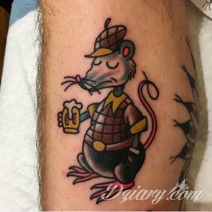 Phil Berg | pierwszy ruchomy tatuowany obraz | projekt kolektywny