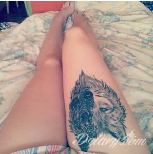 Jest to mój trzeci tatuaż.... Luna - tatuaż, który zmienił podejście moich najbliższych do tatuowania