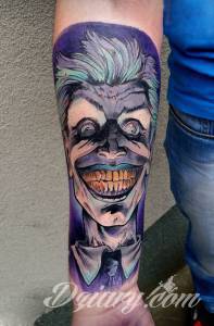 Łapka mojego faceta :) Joker