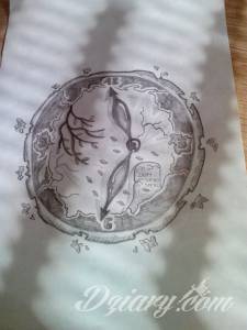 luzno narysowany projekt na tatuaz... projekt na tatuaz