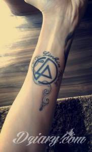 moj 1 tattoo zdecydowalem sie... Linkin Park