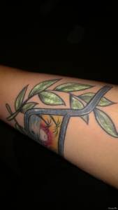 Zmiana koloru tatuaża (nie calego)