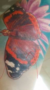 Plamki jaśniejsze miejsca