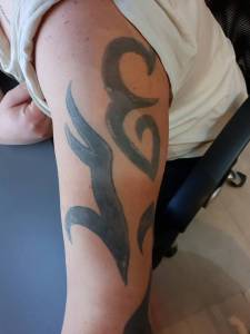 Niestety życiowy błąd, który miałbyć... Prośba o pomysł na cover up oraz wycena + -.