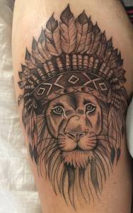 Skończyłam tatuaz na mezu dwa tyg... Pierwszy tatuaz skończony w 100%