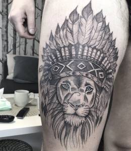 Skończyłam tatuaz na mezu dwa tyg... Pierwszy tatuaz skończony w 100%