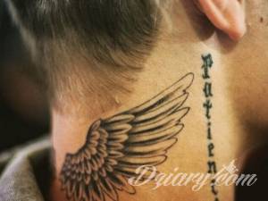 Szukam wzoru/szkic czy jak tam... Szukam wzoru skrzydła Szyja/Kark