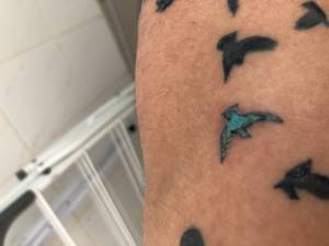 Tydzień temu zrobiłem tatuaz jeden... Pomocy