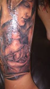 Nowy tatuaż - zaczerwienienie