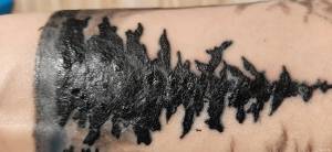 Witam. 5 dni temu wykonałem... Tatuaz przedramie