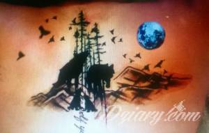 Witam Właśnie jestem po pierwszej sesji... PROŚBA O POMOC W DOKOŃCZENIU TATUAŻU - 1 SESJA JUŻ BYŁA.