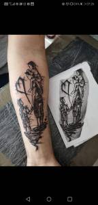 Witam od 3 miesięcy jestem... Początkujący tatuator pracę do oceny