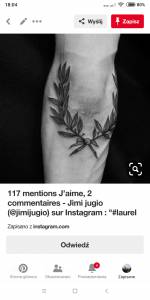 Witam,Mam na sobie dwa tatuaże,... tatuaż przy łokciu