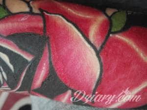 Zakażenie tattoo? Dziwny proces gojenia :(