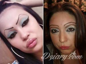 Gdy tatuaż na brwi...