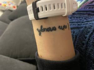 rozlany/przeorany tatuaż?