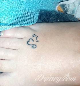 Brak łuszczenia tatuażu