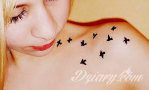 #róże #ptaki #diament #kompas #czaszka... Moje tatuaże <3
