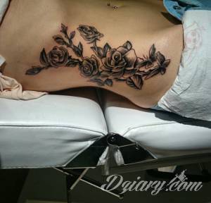 #róże #ptaki #diament #kompas #czaszka... Moje tatuaże <3