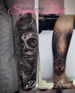 Siemka,zaczęły mi się podobać tatuaże... Co oznacza ten wzór oraz co będzie pasowało do tego co mam na ręce :)