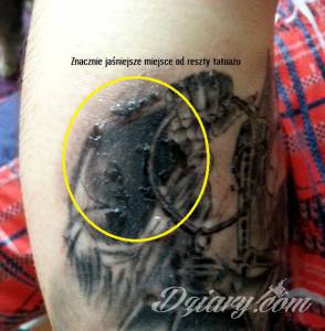 Nowy tatuaż - problem