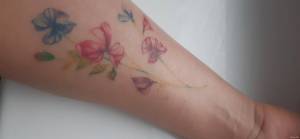 Zmiana koloru tatuazu