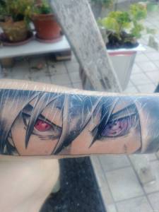 Witam 8 dni temu zrobiłem... Gojenie tatuazu
