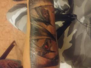 Witam 8 dni temu zrobiłem... Gojenie tatuazu